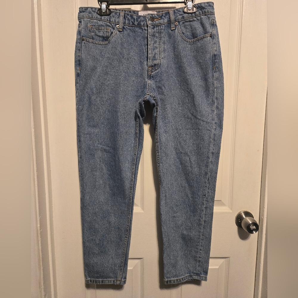 NTH Northsider Men's Dark Blue Denim High Waist Skinny Jeans Size Medium